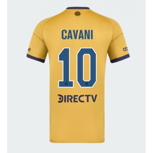Lacne Muži Futbalové dres Boca Juniors Edinson Cavani #10 2025-26 Krátky Rukáv - Preč